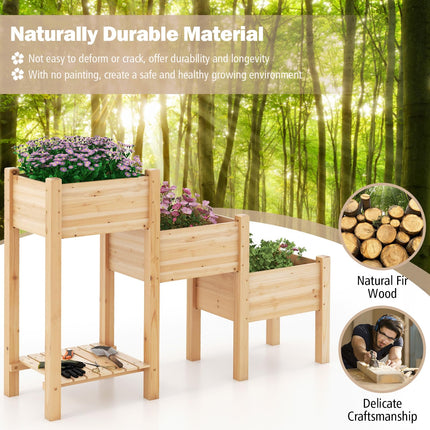 Dreamade Raised Garden Bed Set of 3