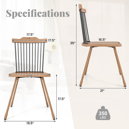 Dreamade Windsor Dining Chairs