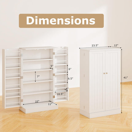 Dreamade 41" Kitchen Pantry Cabinet