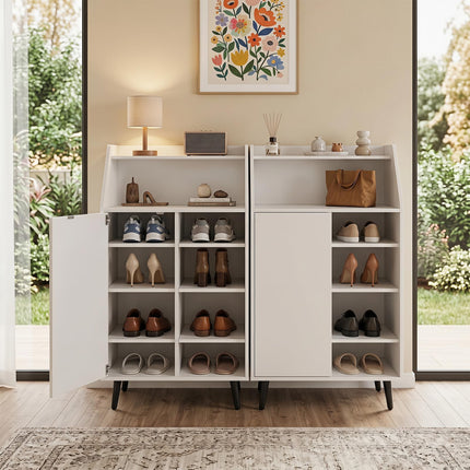 Dreamade Shoe Storage Cabinet w/Single-Door