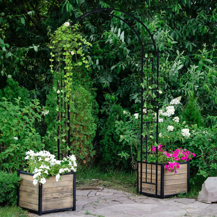 Dreamade Garden Arch Trellis for Climbing Plants