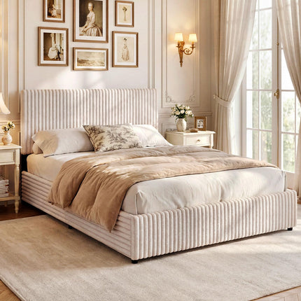 Dreamade Queen Size Lift Up Storage Bed