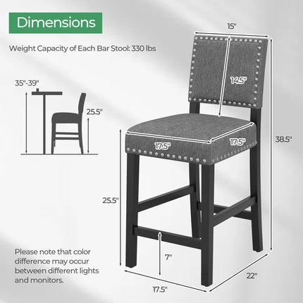 Dreamade Bar Stools Set