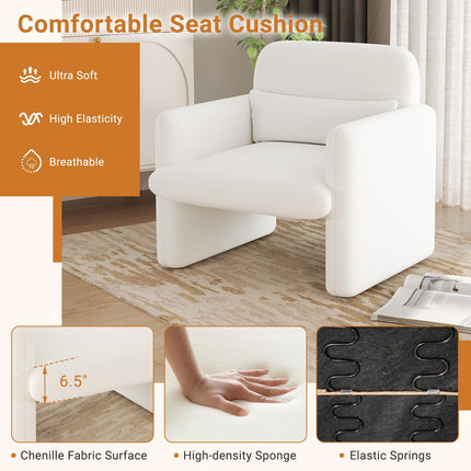 Dreamade Modern Accent Chair