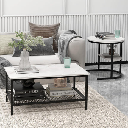 Dreamade Nesting Coffee Table Set