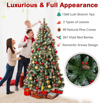 Dreamade Pre-Lit Christmas Tree with 8 Lighting Modes