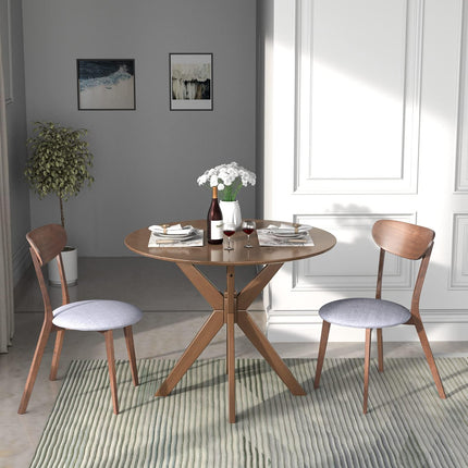 Dreamade Upholstered Dining Chairs Set of 2/4 for Living Room Restaurant