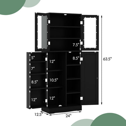 63.5" Pantry Organizers and Storage - Dreamade