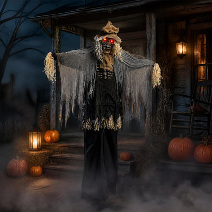 DREAMADE 7.3 FT Animated Halloween Scarecrow