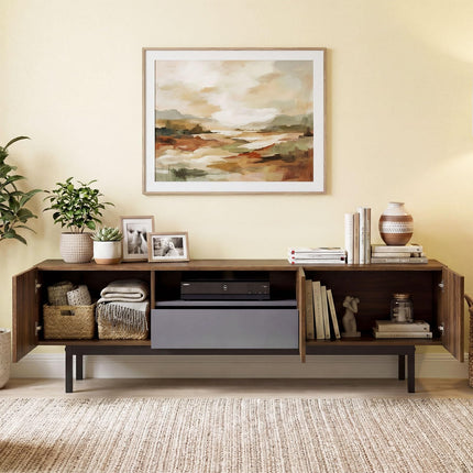 Dreamade Mid Century Modern TV Stand for TVs up to 80"