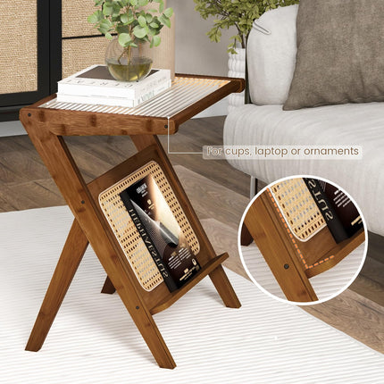 Dreamade Rattan Side Table