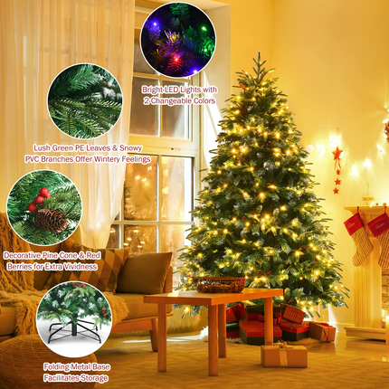 Dreamade 5 ft / 6 FT Pre-Lit Artificial Christmas Tree - DreamadeUS