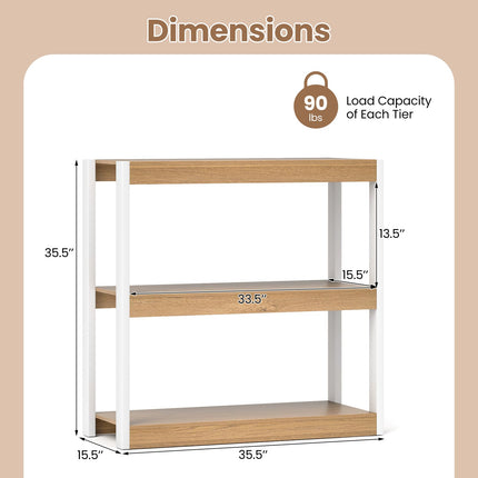 Dreamade 3 Tier Bookshelf