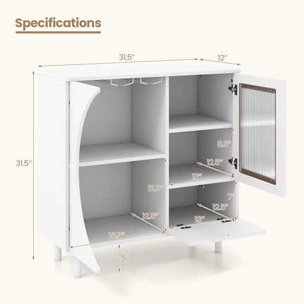 Dreamade Buffet Cabinet with Storage