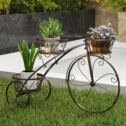 Dreamade Metal Bicycle Planter