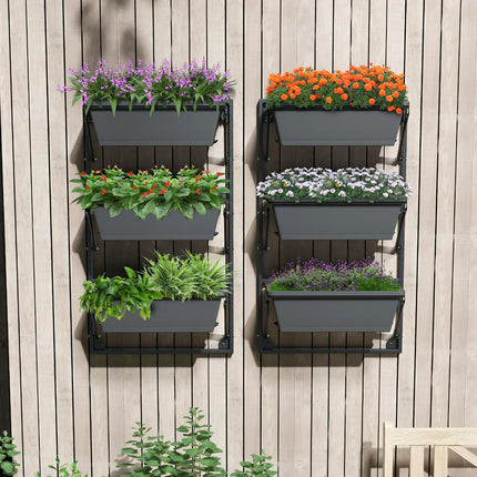 Dreamade Vertical Raised Garden Bed, Hanging & Wall-Mounted Planter Garden Boxes