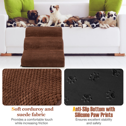 Dreamade Dog Ramp Stairs for Bed