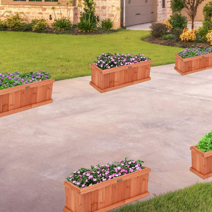 Dreamade Raised Garden Bed Set of 2 for Flower Vegetable Herbs