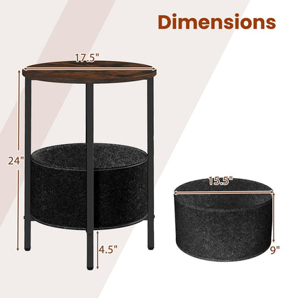 Dreamade Round End Table