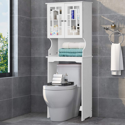 Dreamade Over-The-Toilet Bathroom Storage Space