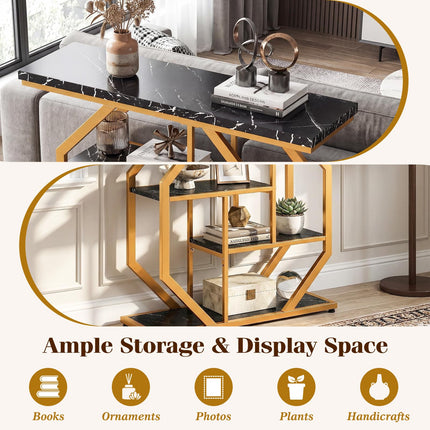 Dreamade 40 Inches Console Table for Living Room