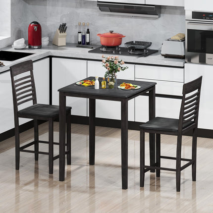 Dreamade 3-Piece Dining Table Set for 2 for Small Place