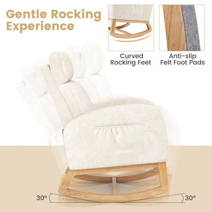 Dreamade Rocking Chair Nursery for Living Room