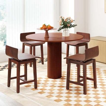 Dreamade 19" Swivel Dining Chairs Set of 2/4