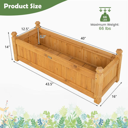 Dreamade 2 Pcs Raised Garden Bed