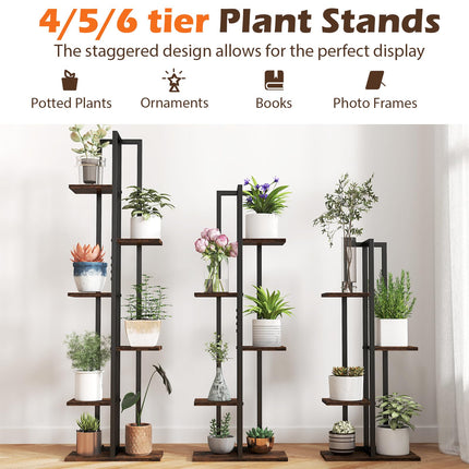 Dreamade 3 PCS Plant Stand Indoor Set