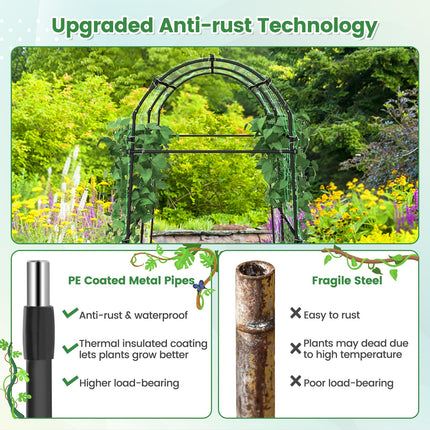 Garden Arch Trellis for Climbing Plants - Dreamade
