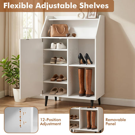 Dreamade Shoe Storage Cabinet w/Single-Door
