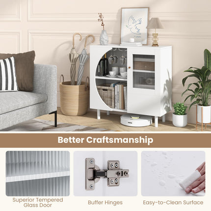 Dreamade Buffet Cabinet with Storage
