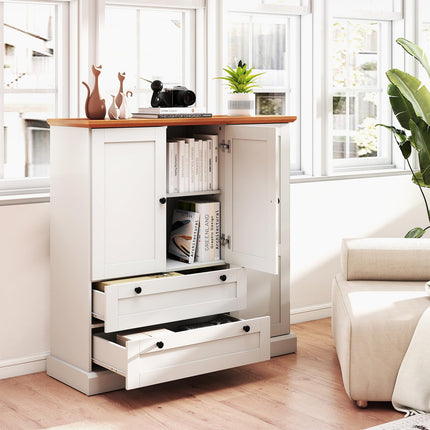 Dreamade Buffet Cabinet with Storage for Coffee Bar Dining Living Room Entryway