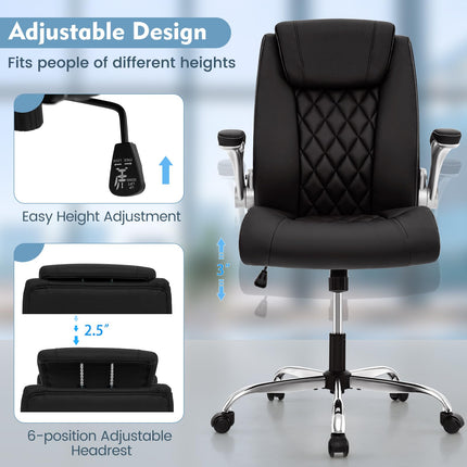 Dreamade Executive Office Chair, Ergonomic PU Leather Desk Chair