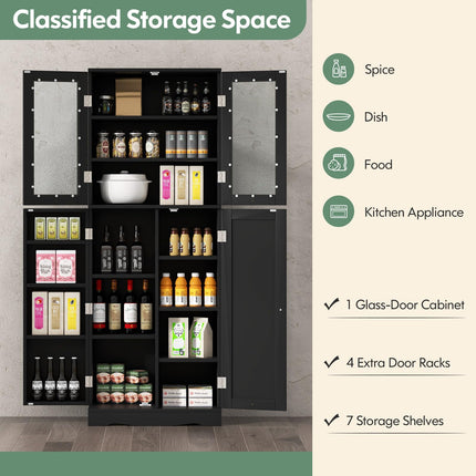 63.5" Pantry Organizers and Storage - Dreamade