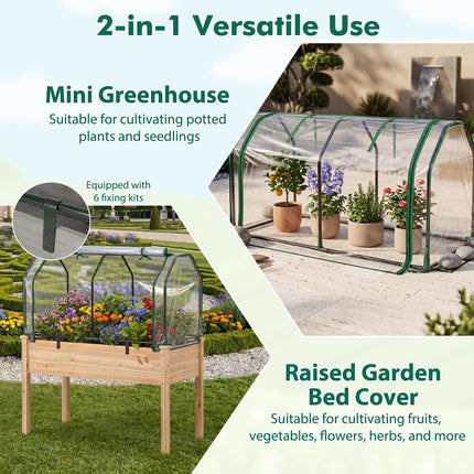 Dreamade 47''x21.5''x24'' Mini Portable Greenhouse