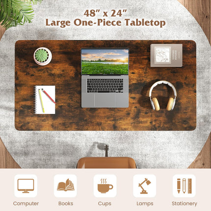 Dreamade Universal Wood Table Top （48 x 24 inch）