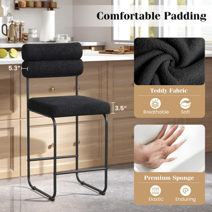 Dreamade 26" Counter Height Bar Stools Set of 2/4