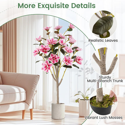 Dreamade 51” Artificial Magnolia Tree