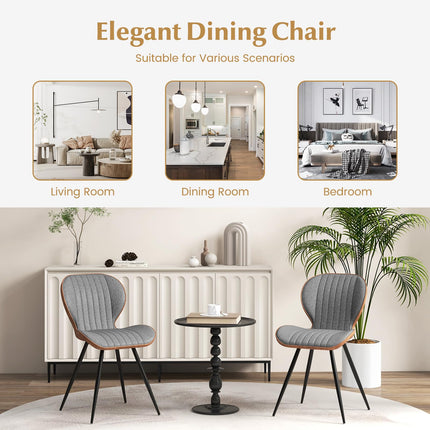 Dreamade Upholstered Dining Chairs Set