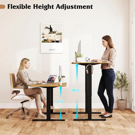 Dreamade Electric Standing Desk Frame Height Adjustable Table