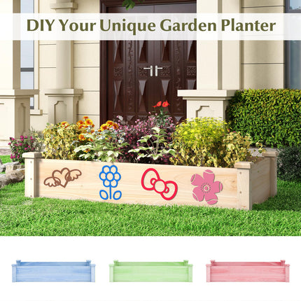 Dreamade Wooden Raised Garden Bed