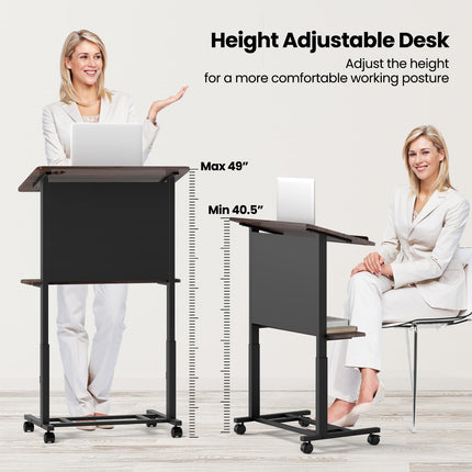 Dreamade Mobile Podium Stand
