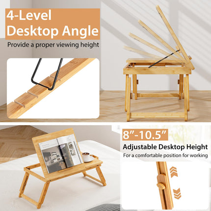 Dreamade Bamboo Laptop Desk