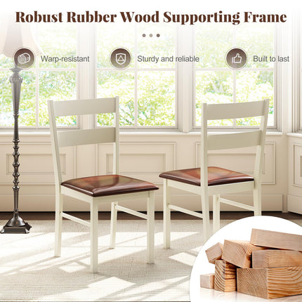 Dreamade PU Leather Upholstered Kitchen Chair