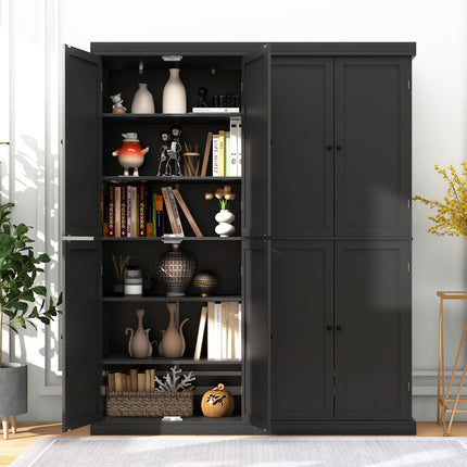 Dreamade 4 Door Kitchen Pantry