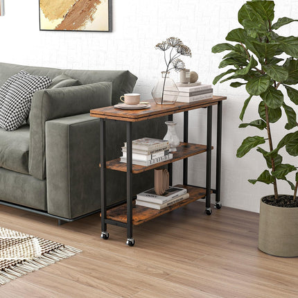 Dreamade 360° Free Rotating Sofa Side Table