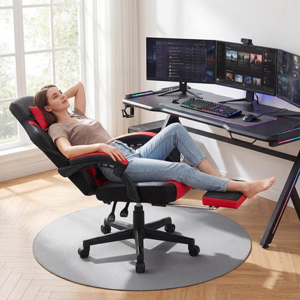 Dreamade Gaming Chair | Ergonomic Video Game Chair w/Lumbar Support