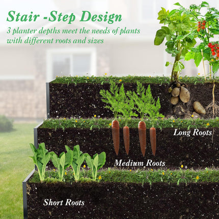 Dreamade 3 Tier Raised Garden Bed